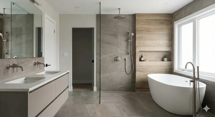 Complete Bathroom Plumbing Installation