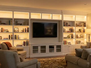 Custom Built-In Entertainment Center